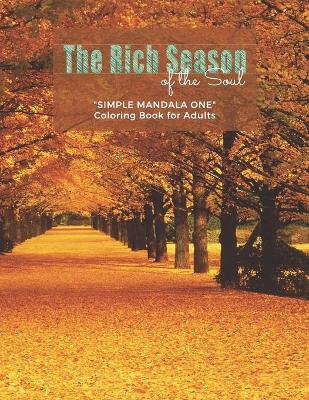 "SIMPLE MANDALA ONE" Coloring Book for Adults