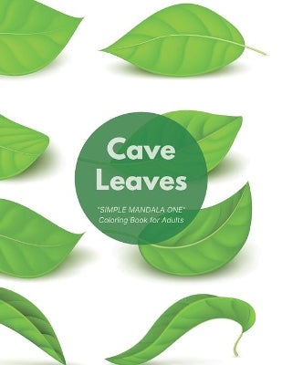 "SIMPLE MANDALA ONE" Coloring Book for Adults