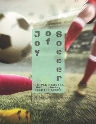 "SIMPLE MANDALA ONE" Coloring Book for Adults