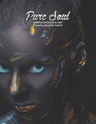 "SIMPLE MANDALA ONE" Coloring Book for Adults