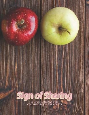 "SIMPLE MANDALA ONE" Coloring Book for Adults