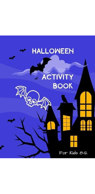 Halloween Activity Book for Kids 8-12
