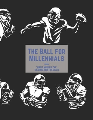 "SIMPLE MANDALA TWO" Coloring Book for Adults