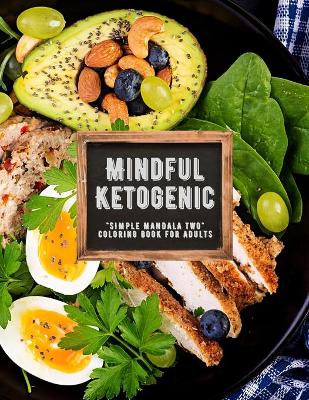 "SIMPLE MANDALA TWO" Coloring Book for Adults