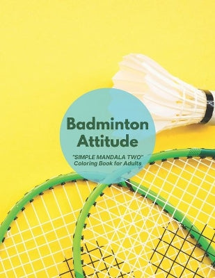 "SIMPLE MANDALA TWO" Coloring Book for Adults