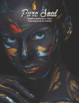 "SIMPLE MANDALA TWO" Coloring Book for Adults