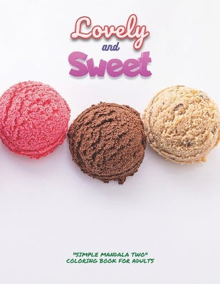 "SIMPLE MANDALA TWO" Coloring Book for Adults