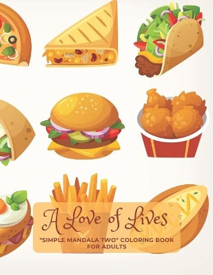 "SIMPLE MANDALA TWO" Coloring Book for Adults