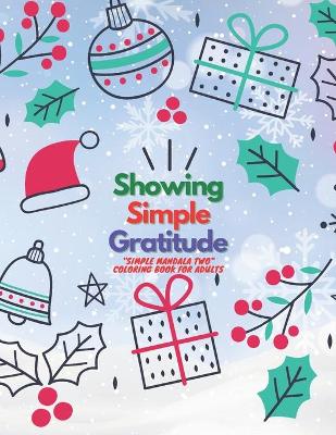 "SIMPLE MANDALA TWO" Coloring Book for Adults