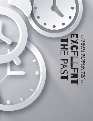 "SIMPLE MANDALA TWO" Coloring Book for Adults