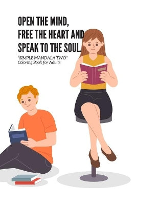 "SIMPLE MANDALA TWO" Coloring Book for Adults