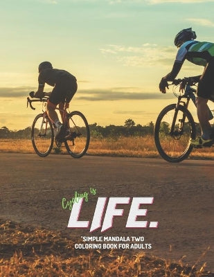 "SIMPLE MANDALA TWO" Coloring Book for Adults