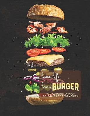 "SIMPLE MANDALA TWO" Coloring Book for Adults