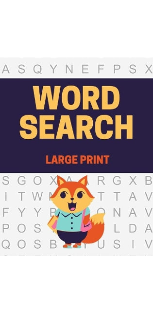 Word Search Large Print