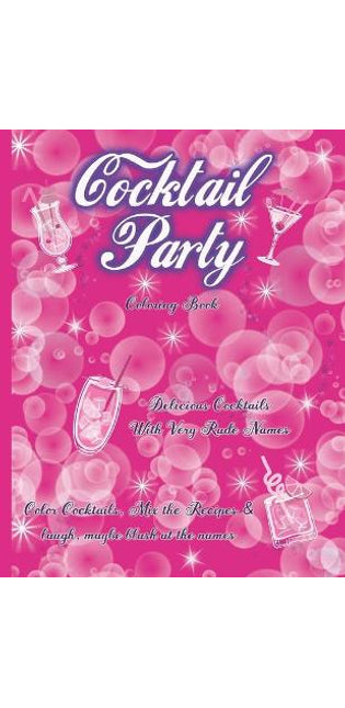 Cocktail Party Coloring book