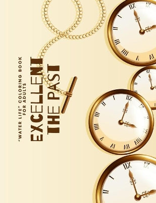 "WATER LIFE" Coloring Book for Adults