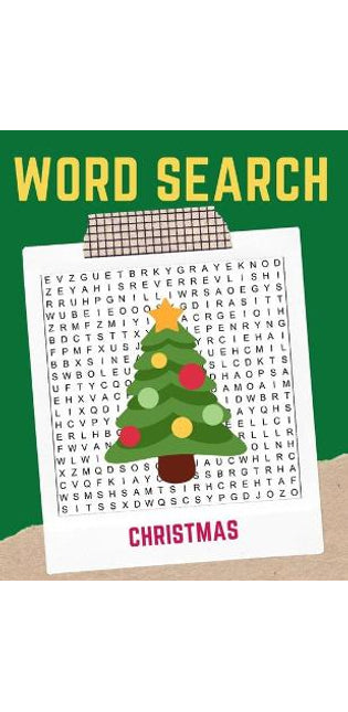 Word Search Christmas