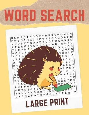Word Search Large Print