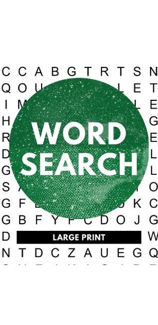 Word Search Large Print