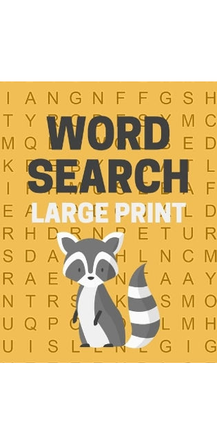 Word Search Large Print
