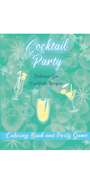 Cocktail Party Colouring Book and Party Game