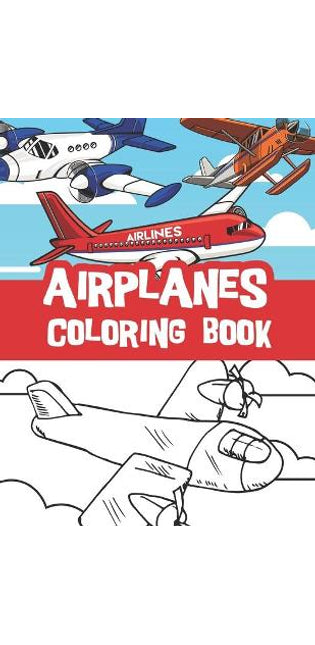 Airplanes coloring book
