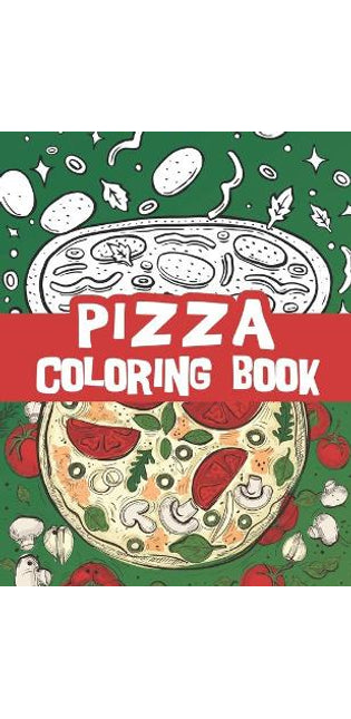 Pizza coloring book