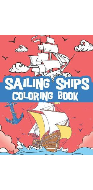 sailing ships coloring book