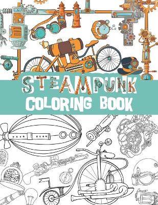 Steampunk coloring book