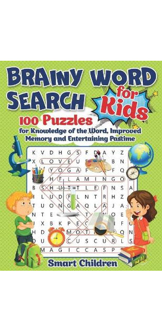 Brainy Word Search for Kids