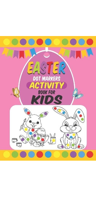 Easter Dot Markers Activity Book For Kids