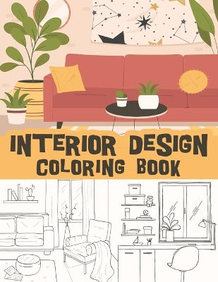 interior design coloring book - Exclusive Books Online