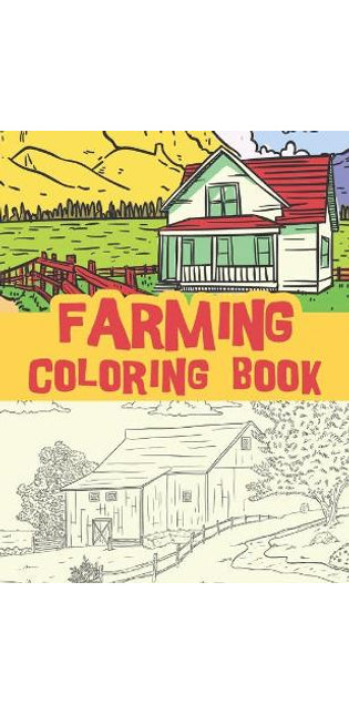 Farming coloring book