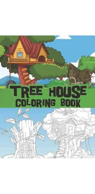 Tree House coloring book