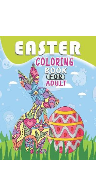 Easter Coloring Book For Adult