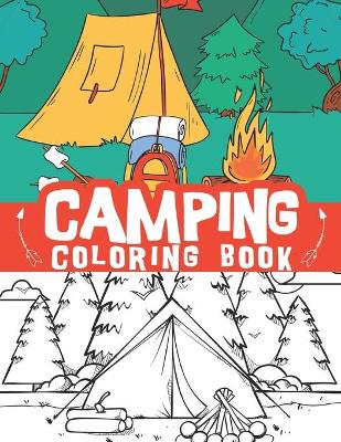 camping coloring book