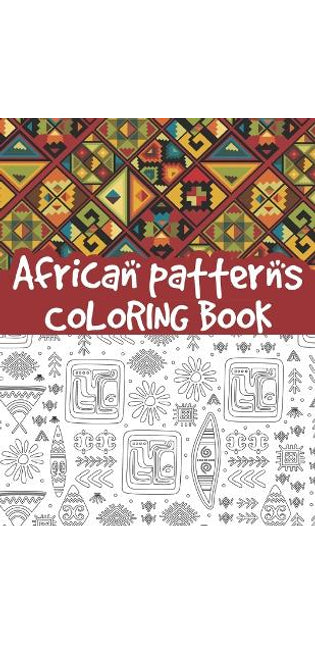 African patterns coloring book
