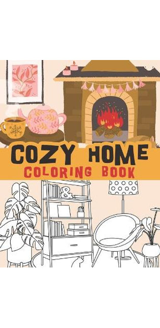 Cozy home coloring book