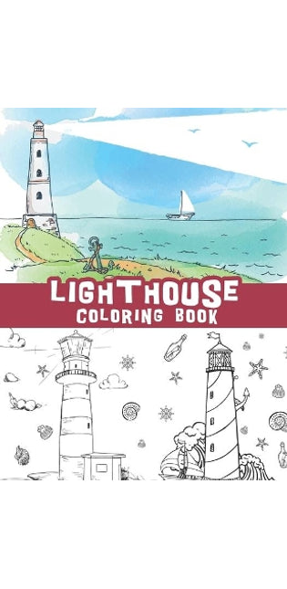 lighthouse coloring book