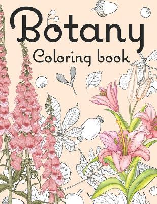 botany coloring book