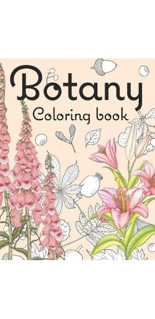 botany coloring book