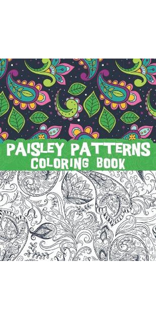 Paisley Patterns coloring book