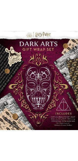 Harry Potter: Dark Arts Gift Wrap Stationery Set