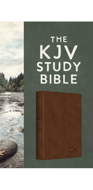 KJV Study Bible [Chesnut Brown Fish]