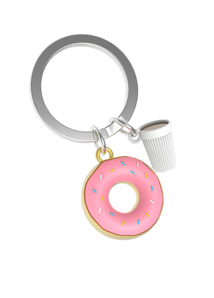 Kitch Kool Breakfast Foodie Key Ring Donut