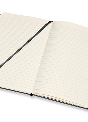 Moleskine Medium Ruled Hardcover Notebook Black