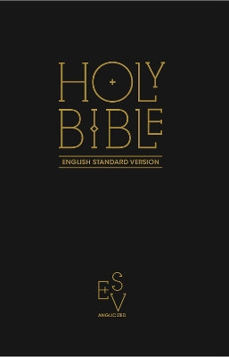 Holy Bible: English Standard Version (ESV) Anglicised Black Gift