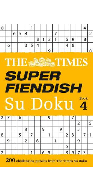 Times Super Fiendish Su Doku Book 4
