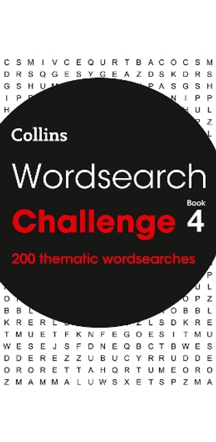 Wordsearch Challenge Book 4