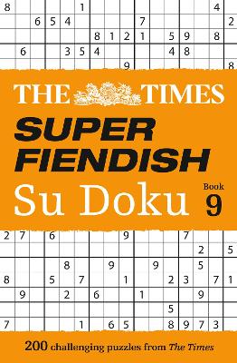 Times Super Fiendish Su Doku Book 9